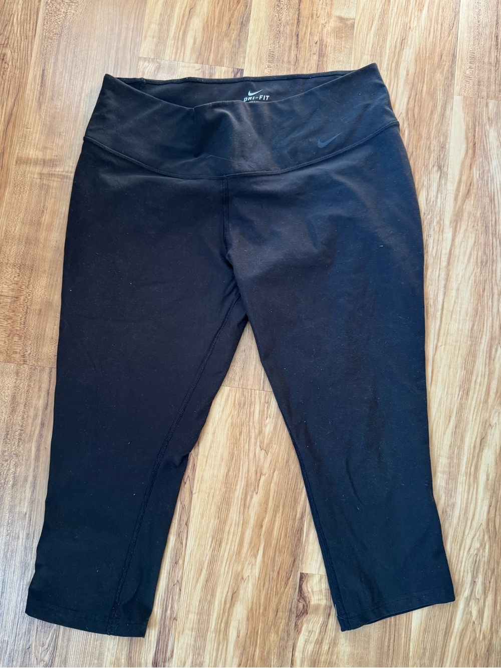 Nike Black Dri-FIT Capri Leggings